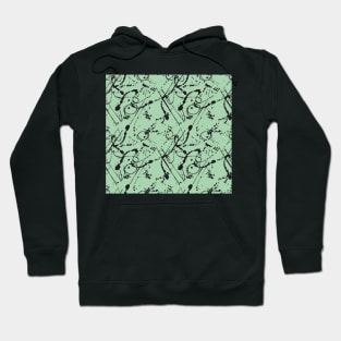 Watercolor brush strokes Hoodie